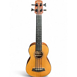 Used Alvarez AU60EBASS Natural Ukulele