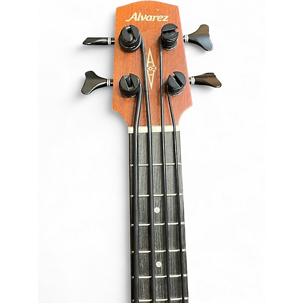 Used Alvarez AU60EBASS Natural Ukulele