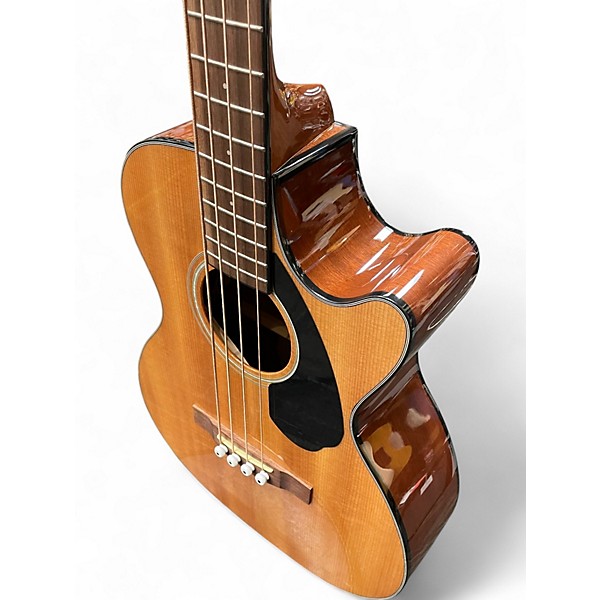 Used Fender CB-60SCE Natural Acoustic Bass Guitar