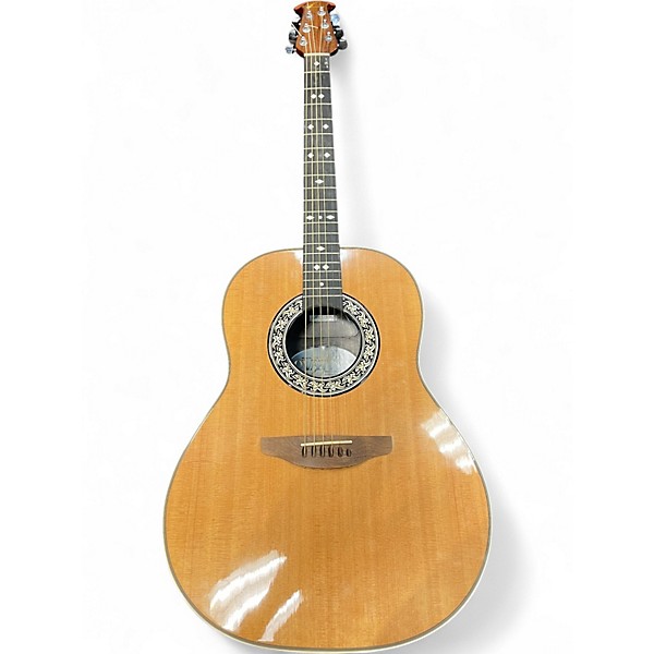 Used Ovation 1112 Antique Natural Acoustic Guitar
