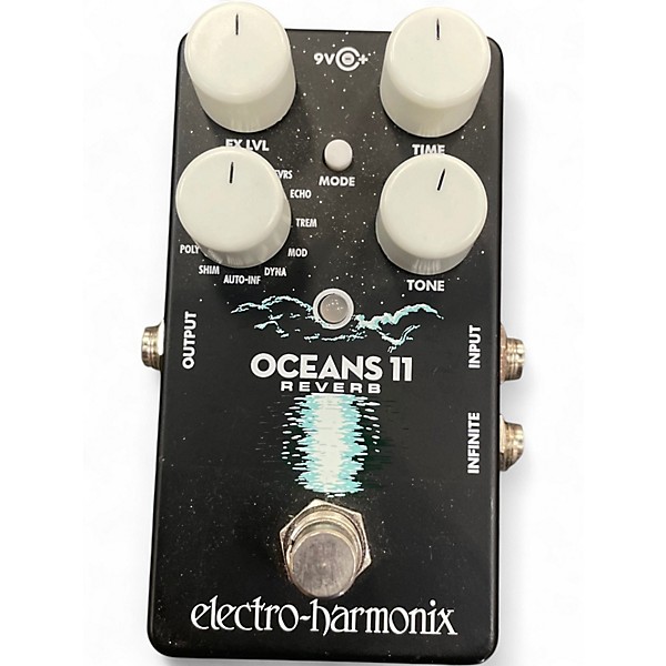 Used Electro-Harmonix Oceans 11 Reverb Effect Pedal