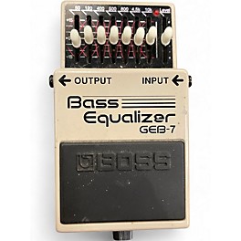 Used BOSS GEB7 Bass Equalizer Bass Effect Pedal