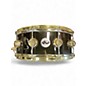 Used DW 14X5.5 Collector's Series nickel over brass Metallic Gold Drum thumbnail