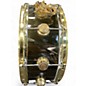 Used DW 14X5.5 Collector's Series nickel over brass Metallic Gold Drum