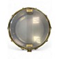 Used DW 14X5.5 Collector's Series nickel over brass Metallic Gold Drum