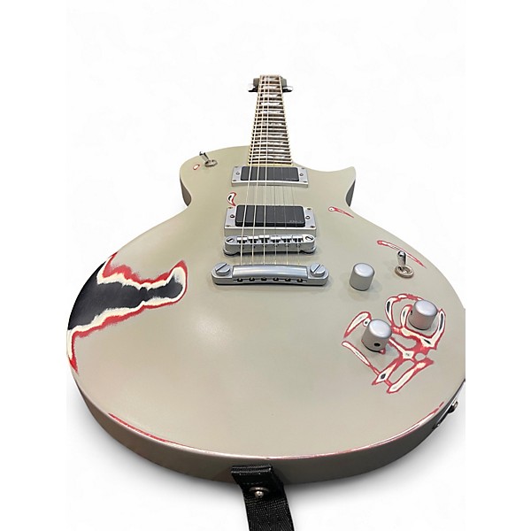 Used ESP LTD James Hetfield Truckster Gray Solid Body Electric Guitar