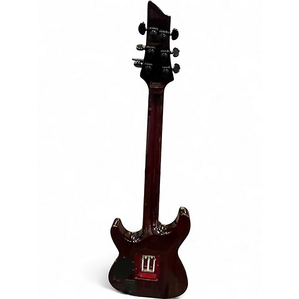 Used Schecter Guitar Research Hellraiser C1 Floyd Rose Black Cherry Solid Body Electric Guitar