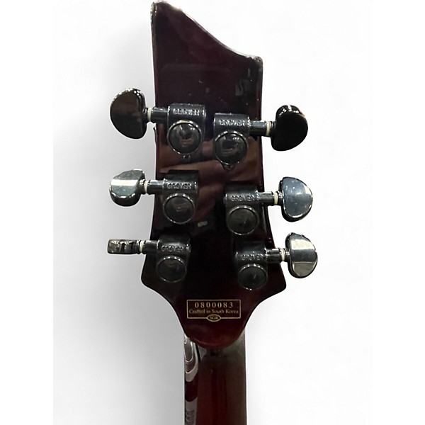 Used Schecter Guitar Research Hellraiser C1 Floyd Rose Black Cherry Solid Body Electric Guitar