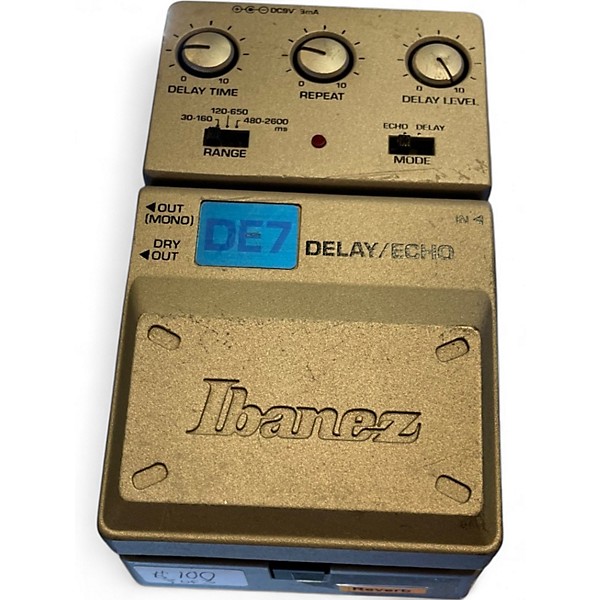 Used Ibanez de7 Effect Pedal