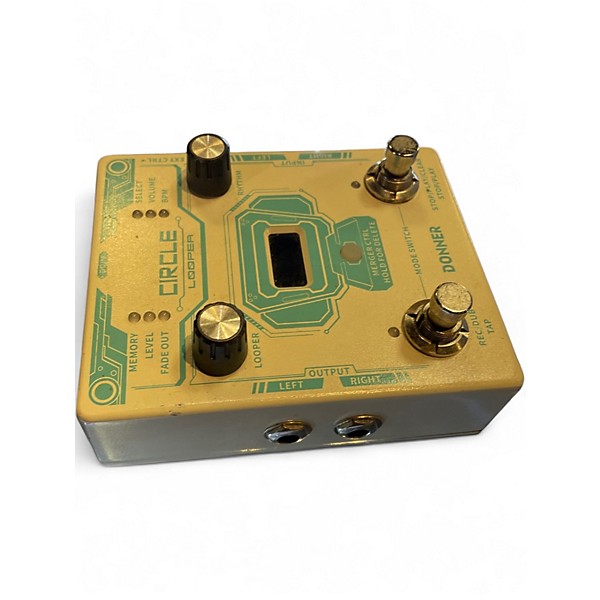 Used Donner circle looper Pedal