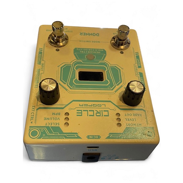 Used Donner circle looper Pedal