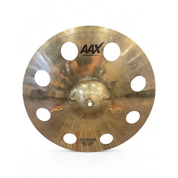 Used SABIAN 18in AAX O-Zone Crash Cymbal