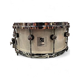 Used 1990s SONOR 14X6.5 Designer Series Snare Pearl White Drum