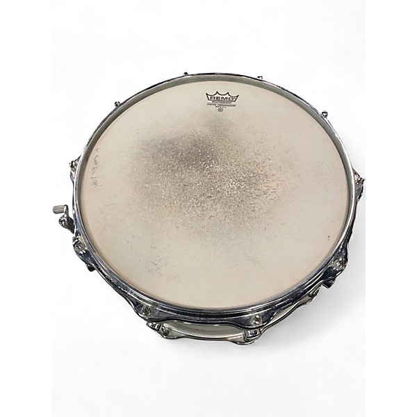Used 1990s SONOR 14X6.5 Designer Series Snare Pearl White Drum