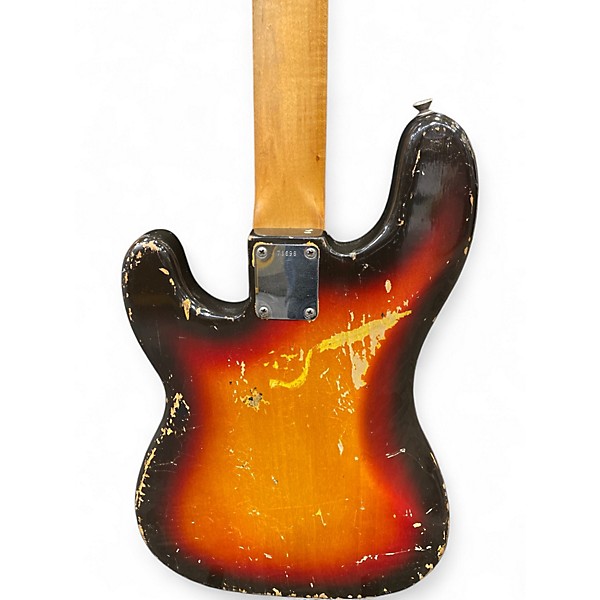 Vintage 1962 Fender 1962 FENDER PRECISION 2 Color Sunburst Electric Bass Guitar