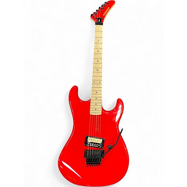 Used Kramer Baretta Red Solid Body Electric Guitar