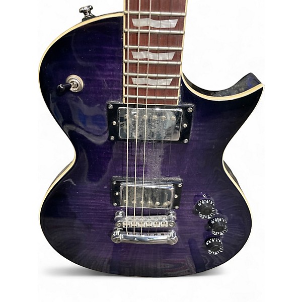 Used ESP EC256 Purple Solid Body Electric Guitar