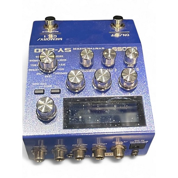 Used BOSS SY200 Effect Pedal