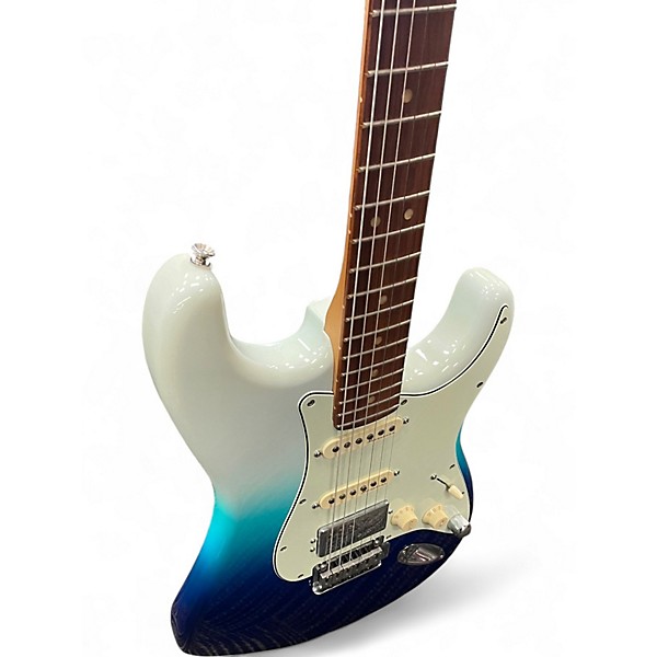 Used Fender Player Plus Stratocaster HSS Blue Solid Body Electric Guitar