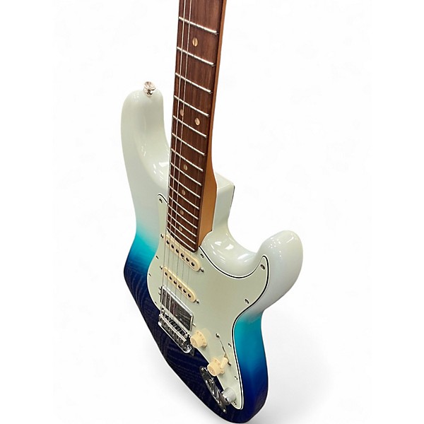 Used Fender Player Plus Stratocaster HSS Blue Solid Body Electric Guitar