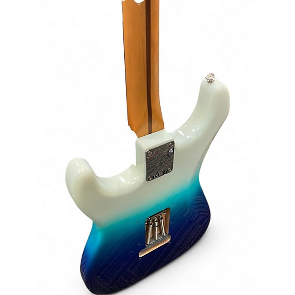 Used Fender Player Plus Stratocaster HSS Blue Solid Body Electric Guitar