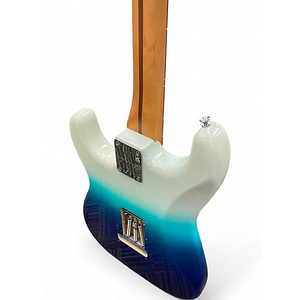 Used Fender Player Plus Stratocaster HSS Blue Solid Body Electric Guitar