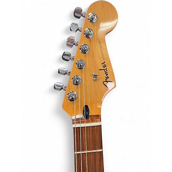 Used Fender Player Plus Stratocaster HSS Blue Solid Body Electric Guitar