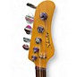 Used Schecter Guitar Research CV5 5 String Natural Electric Bass Guitar