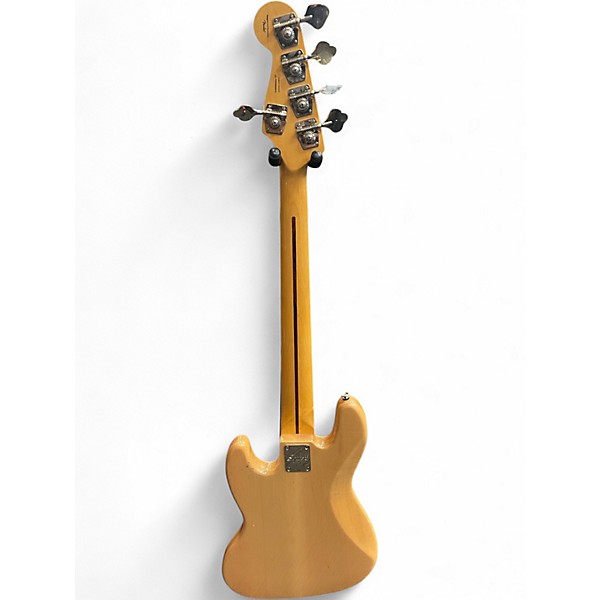 Used Squier Classic Vibe '70s Jazz Bass V Natural Electric Bass Guitar