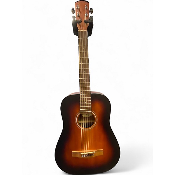 Used 2020s Fender FA-15 SB 2 Tone Sunburst Acoustic Guitar