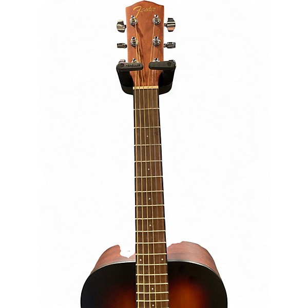 Used 2020s Fender FA-15 SB 2 Tone Sunburst Acoustic Guitar