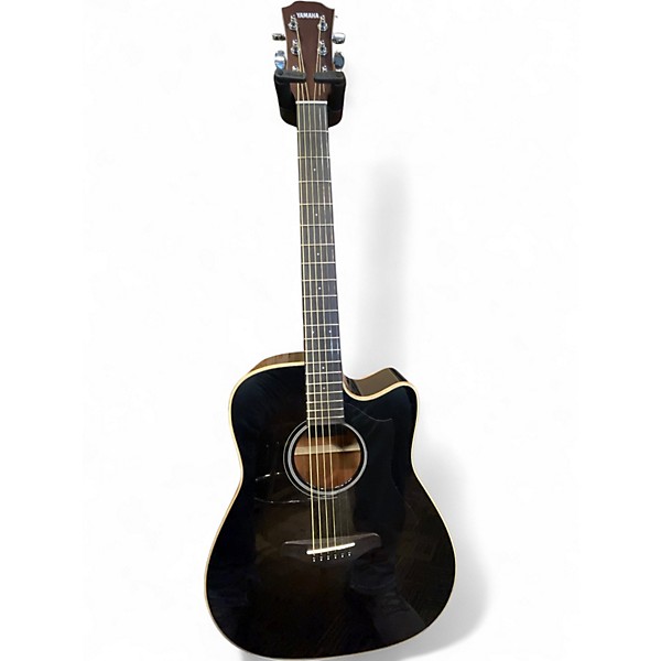 Used 2026 Yamaha A1M Trans Black Acoustic Electric Guitar