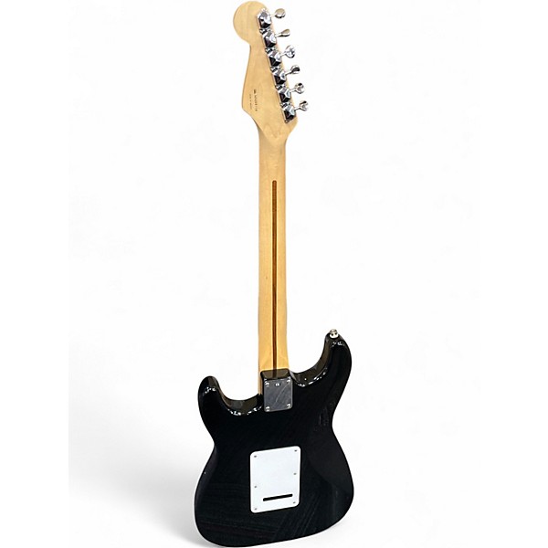 Used Squier Mexican  Stratocaster Black Solid Body Electric Guitar