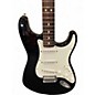 Used Squier Mexican  Stratocaster Black Solid Body Electric Guitar