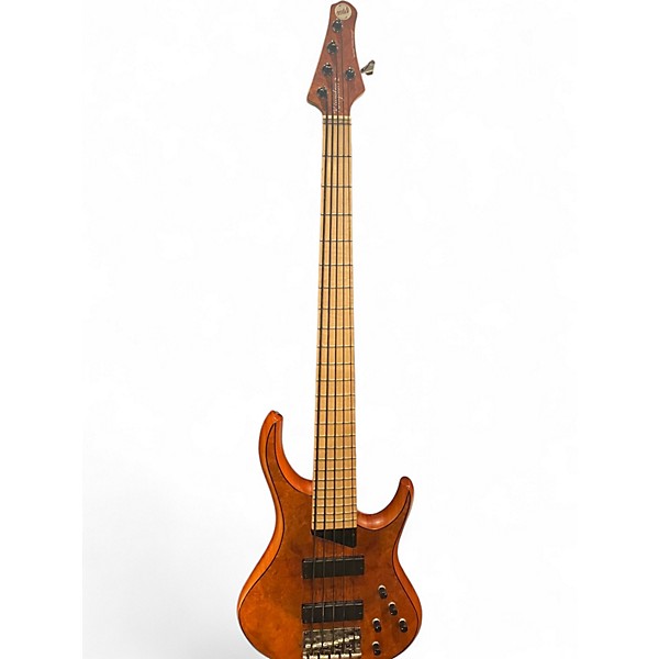 Used MTD Kingston Z5 Amber Electric Bass Guitar