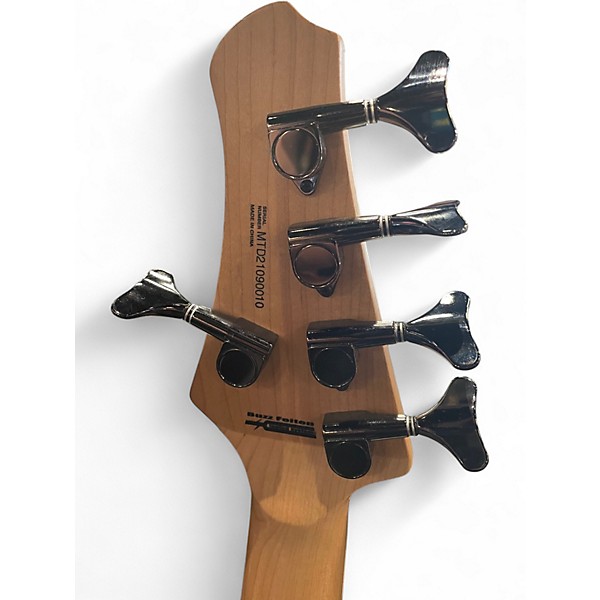 Used MTD Kingston Z5 Amber Electric Bass Guitar