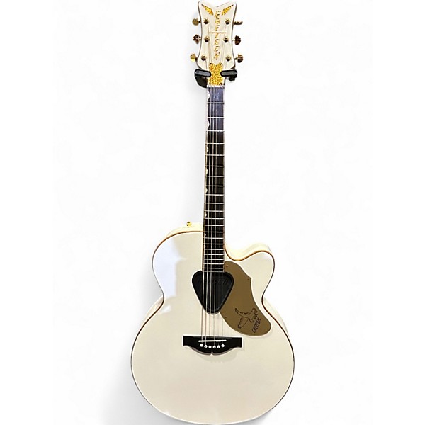 Used Gretsch Guitars G5022CWFE Alpine White Acoustic Electric Guitar
