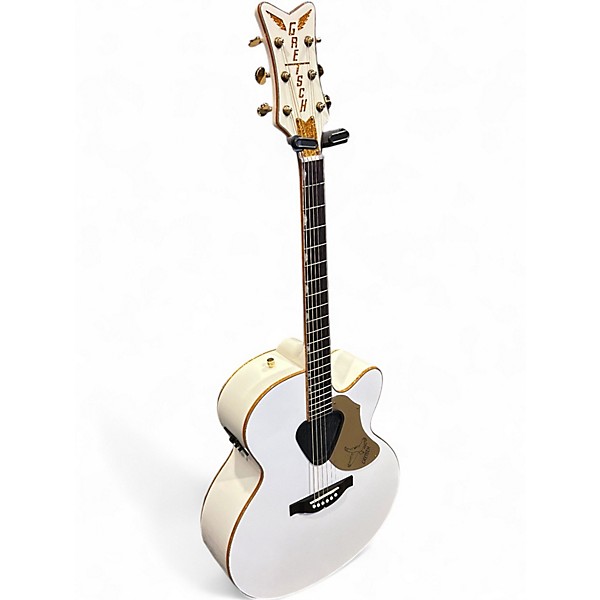 Used Gretsch Guitars G5022CWFE Alpine White Acoustic Electric Guitar