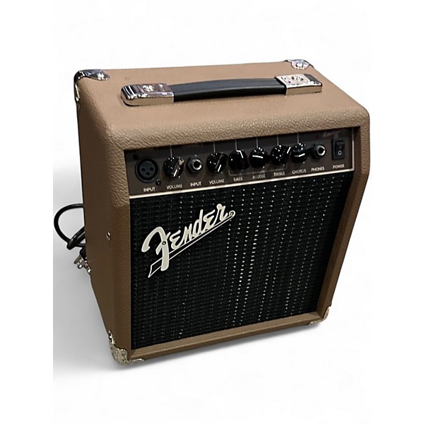 Used Fender Acoustasonic 15 Acoustic Guitar Combo Amp