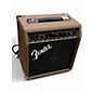 Used Fender Acoustasonic 15 Acoustic Guitar Combo Amp