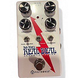 Used Pigtronix BOB WEIR'S REAL DEAL ACOUSTIC PREAMP Guitar Preamp
