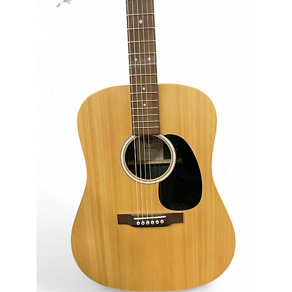 Used Martin X SERIES Natural Acoustic Electric Guitar