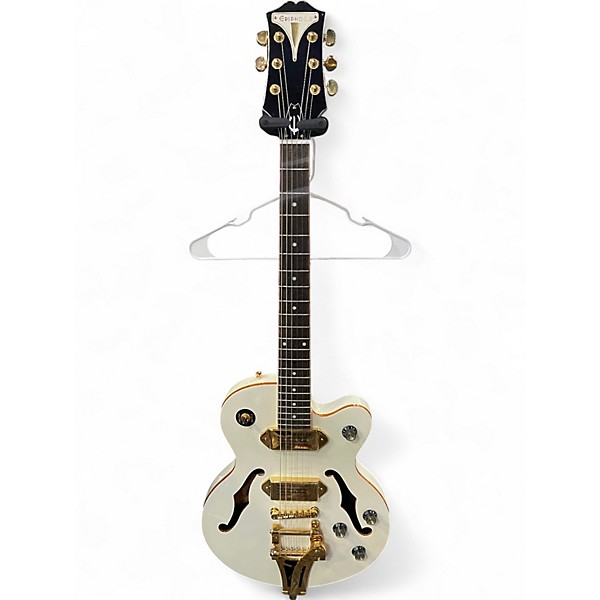 Used Epiphone WILDKAT PW Arctic White Hollow Body Electric Guitar