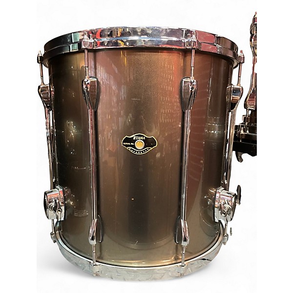 Used TAMA 4 Piece Superstar Gunmetal Gray Drum Kit