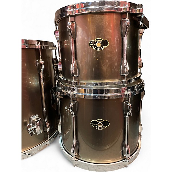 Used TAMA 4 Piece Superstar Gunmetal Gray Drum Kit