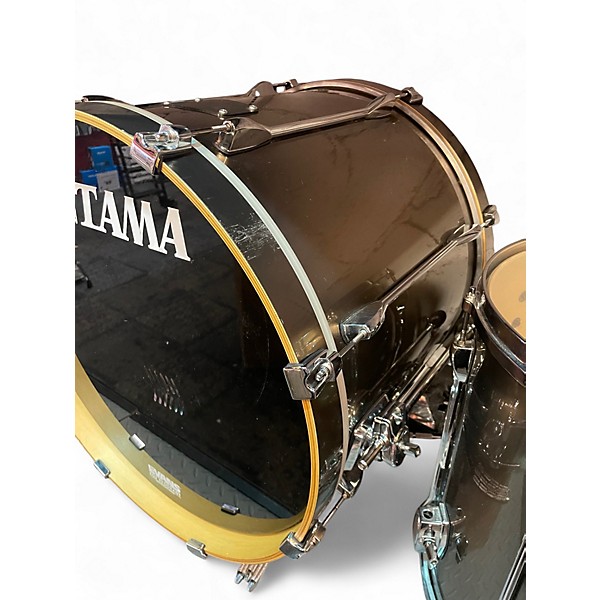 Used TAMA 4 Piece Superstar Gunmetal Gray Drum Kit
