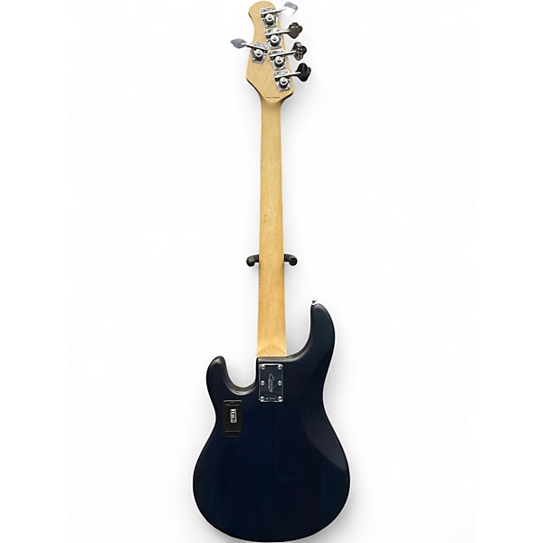 Used Sterling by Music Man STINGRAY 5 Blue Electric Bass Guitar