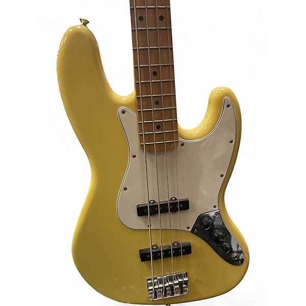 Used Fender PLAYER JAZZ BASS Buttercream Electric Bass Guitar