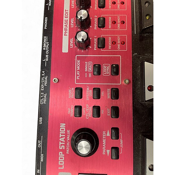 Used BOSS RC50 Loop Station Pedal