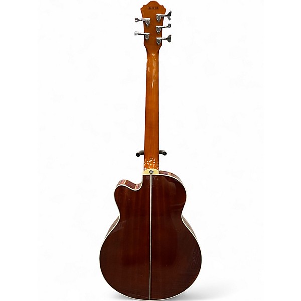 Used Ibanez AEB105E-NT Natural Acoustic Bass Guitar